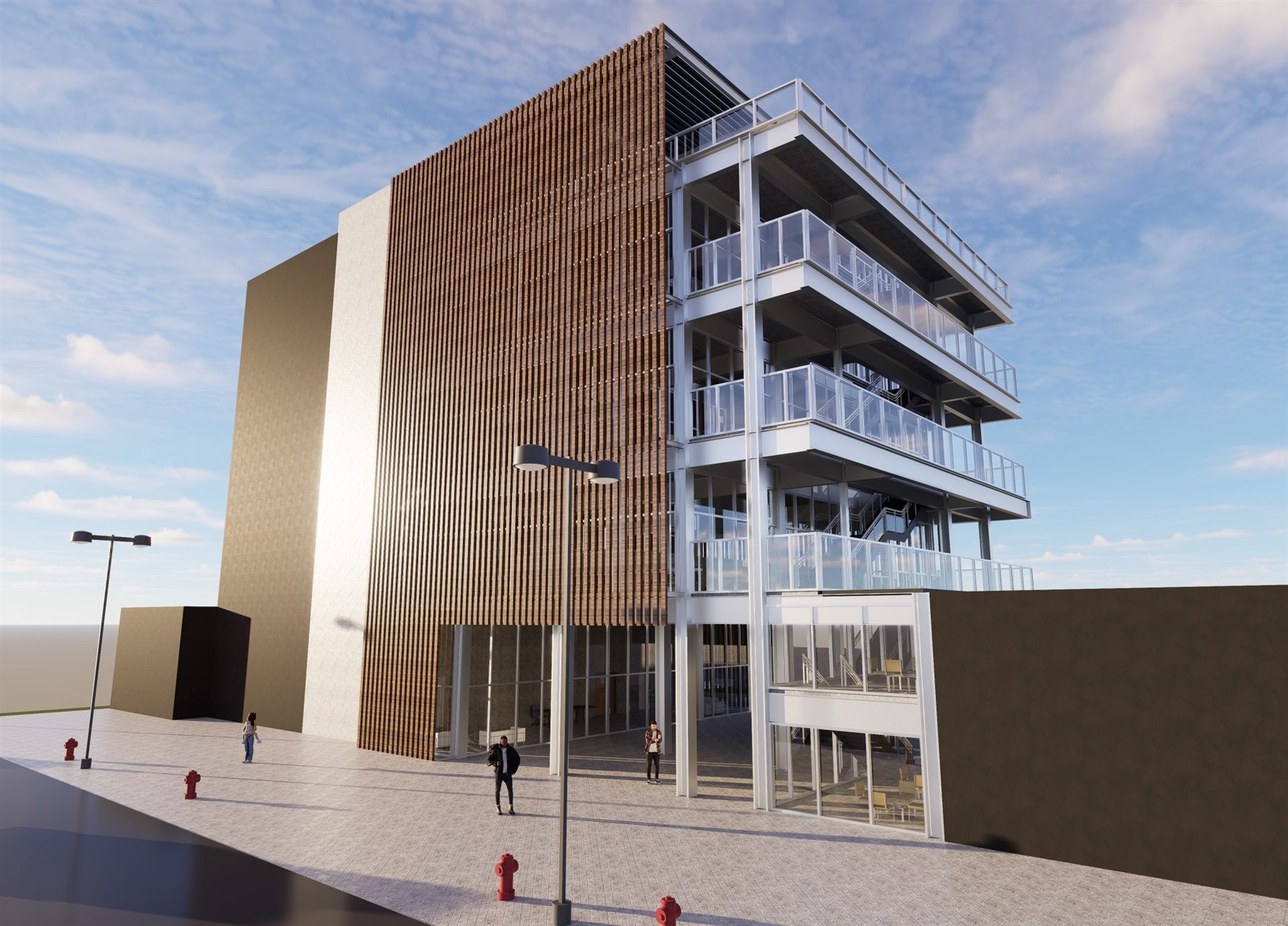 Render arquitectónico del proyecto