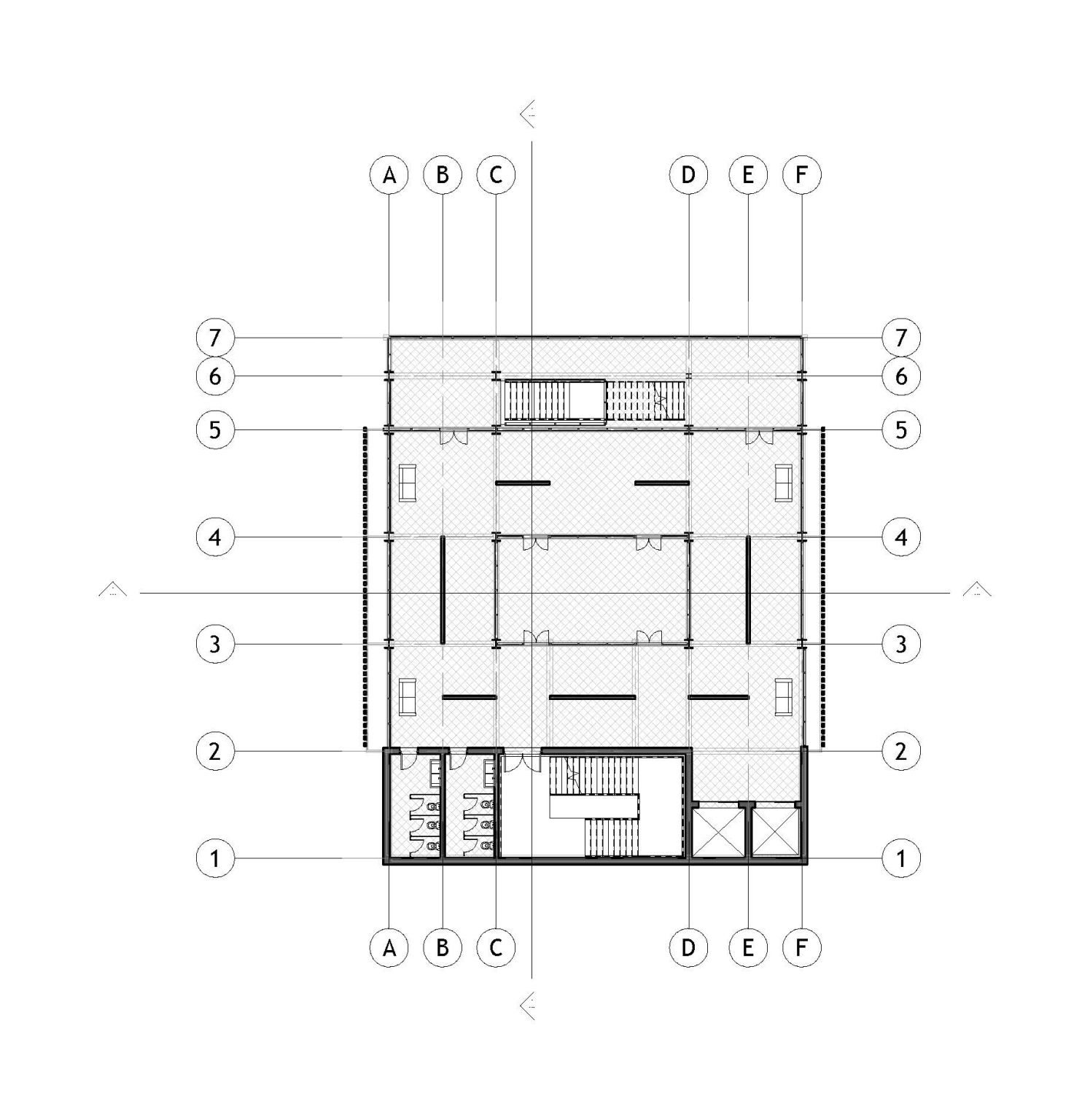 Planta del modelo BIM